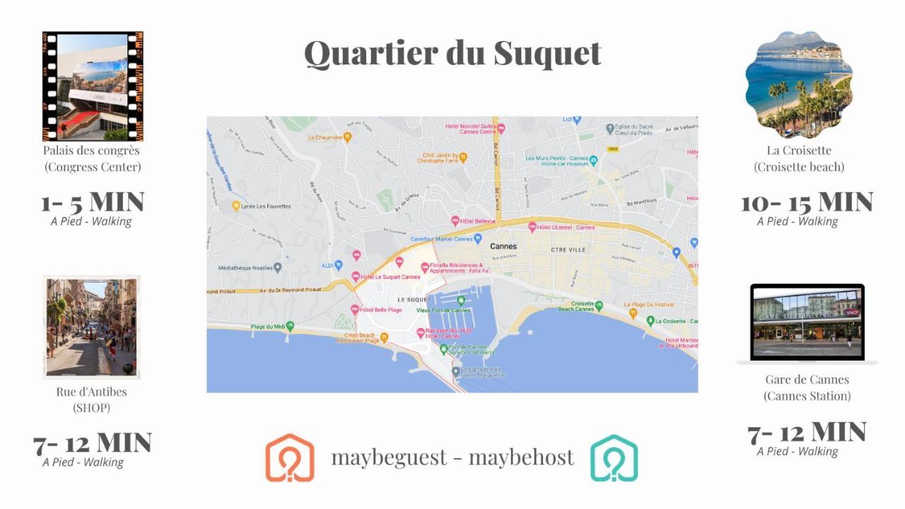 C005-Studette Au Centre Cannes Eksteriør bilde